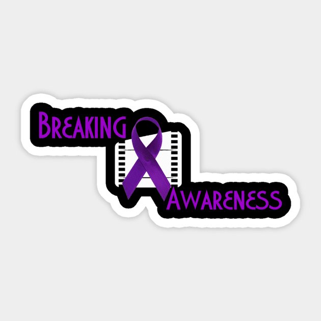 Breaking Awareness/X Out Cancer Sticker by X the Boundaries